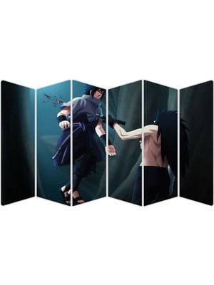 Renkselart Naruto Madara Sasuke Mdf TABLO-0409 Model-B