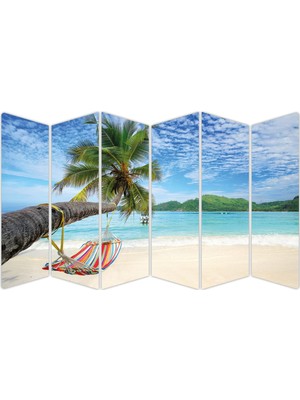 Renkselart Yaz Tatil Kokteyl Mdf TABLO-0781 Model-B