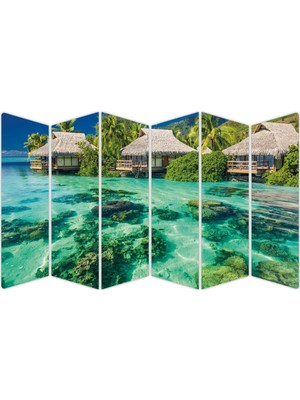 Renkselart Tatil Köyü Mdf TABLO-2121 Model-B