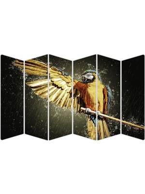 Renkselart Papağan Mdf TABLO-2692 Model-B