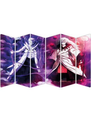 Renkselart Naruto Anime Mdf TABLO-0382 Model-B