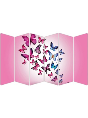 Renkselart Kelebek Mdf TABLO-2606 Model-B
