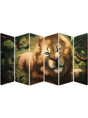 Renkselart Aslan Mdf TABLO-2366 Model-B