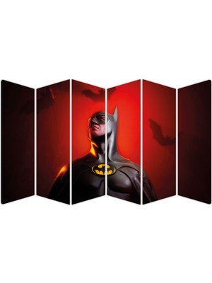 Renkselart Batman Mdf TABLO-0584 Model-B