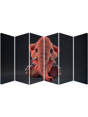 Renkselart Yavru Mamut Mdf TABLO-2722 Model-B