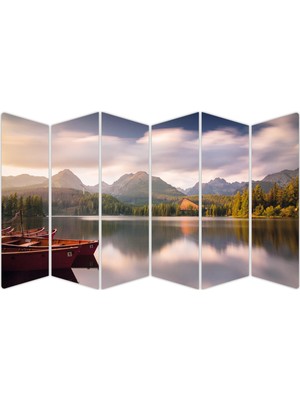 Renkselart Tekne Göl Mdf TABLO-1349 Model-B