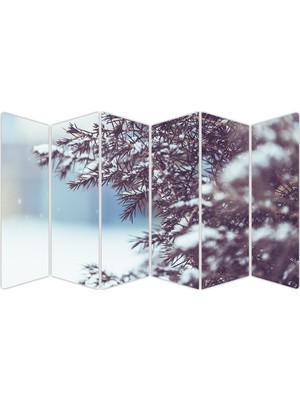 Renkselart Kar Kış Mdf TABLO-0661 Model-B