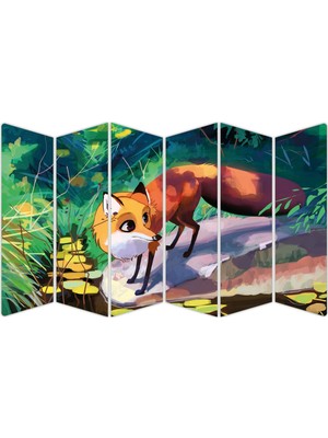 Renkselart Tilki Mdf TABLO-2751 Model-B