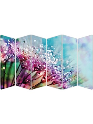 Renkselart Çiçek Mdf TABLO-0709 Model-B