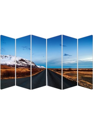 Renkselart Asfalt Yol Mdf TABLO-1457 Model-B