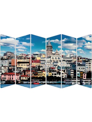 Renkselart Istanbul Galata Mdf TABLO-1677 Model-B