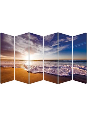 Renkselart Sahil Kıyı Deniz Mdf TABLO-2031 Model-B