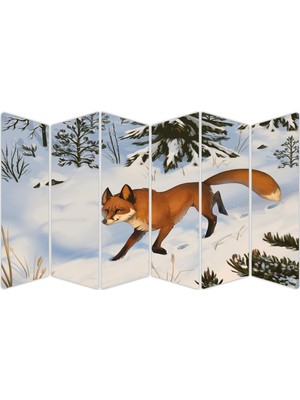 Renkselart Tilki Mdf TABLO-2757 Model-B