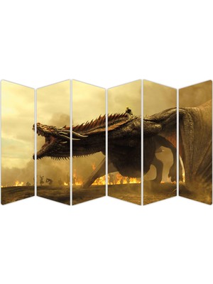 Renkselart Game Of Thrones Mdf TABLO-3005 Model-B