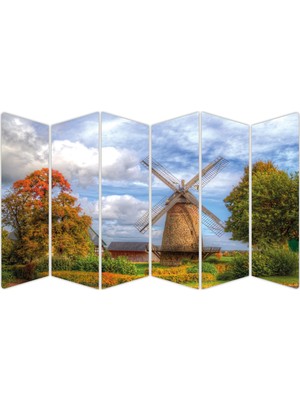 Renkselart Değirmen Mdf TABLO-3092 Model-B