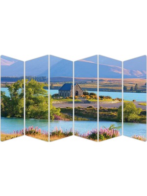 Renkselart Göl Manzarası Mdf TABLO-3208 Model-B