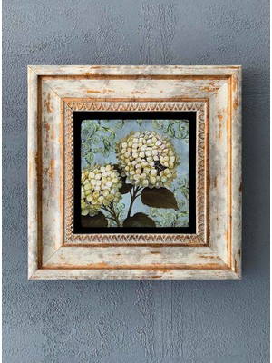 Oscar Stone Decor Çerçeveli Taş Duvar Dekoru 20 x 20 cm CDD-40-1269