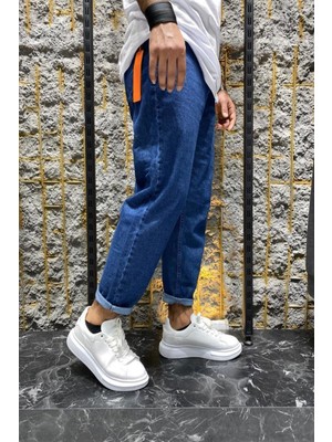 Oksit Hendrick Greco Slim Fit Erkek Jean Pantolon Yüksek Konfor ve Şıklık için Üretildi