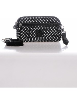 Smart Bags SMB1112-0127 Siyah/beyaz Kadın Minik Çapraz Çanta