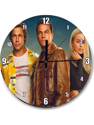 Cakatablo Brad Pitt Leonardo Dicaprio Margot Robbie Duvar Saati