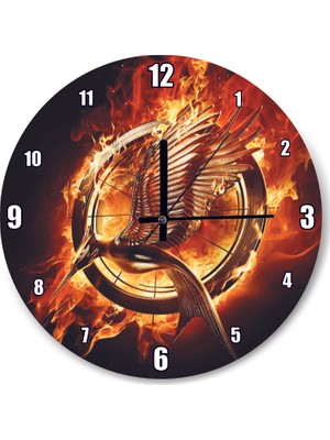 Cakatablo Açlık Oyunları Afiş Duvar Saati