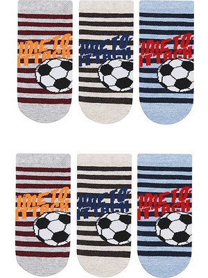 Mem Socks 6'lı Top Desenli Çocuk Patik Çorap