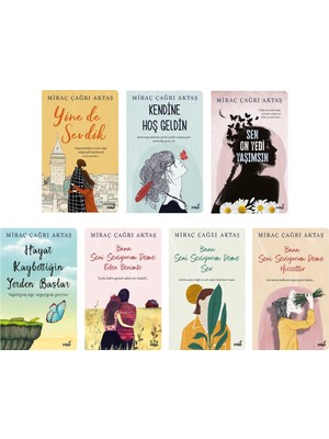 Kendine Hoş Geldin - Hayat Kaybettiğin Yerden Başlar -Bana Seni Seviyorum Deme Evlen Benimle - Miraç Çağrı Aktaş - 7 Kitap