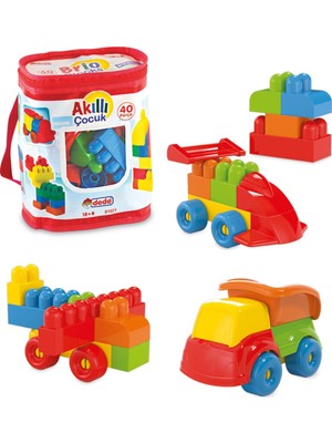 Fen Toys 01021 Akıllı Çocuk Blokları 40 Parça