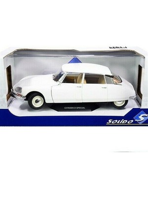 Solido 1:18 Citroen D 1972 Model Beyaz
