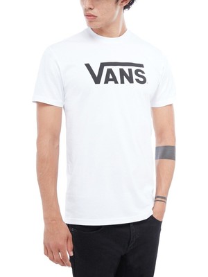 Vans Erkek White/Black Spor T-Shirt