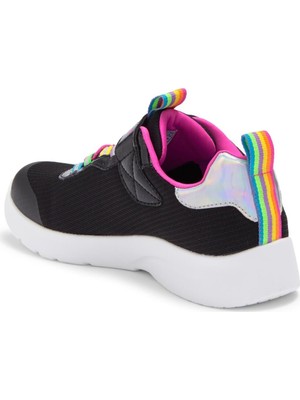 Skechers Dynamight 2.0-Rockin Rainbow Çocuk Siyah Sneaker 302464L BKMT