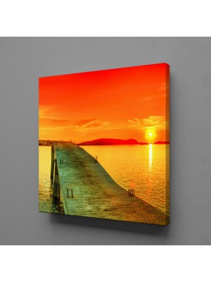 Technopa Güneş ve Yokuşlu Köprü 25X25CM