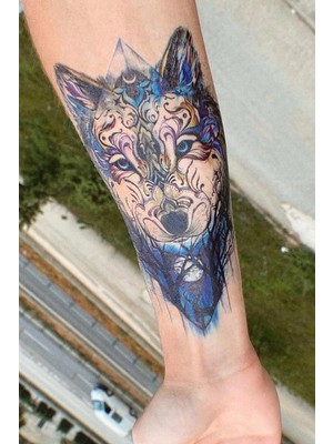 Takıştır Geçici Kurt Dövme Tattoo