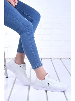 U.S. Polo Assn. Abe 1fx Kadın Sneaker Spor Ayakkabı