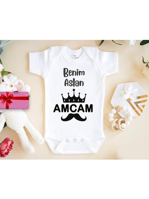 Limon Benim Aslan Amcam Baskılı Bebek Body Zıbın