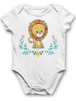 Limon Bebek Kız - Erkek Body Kısa Kollu