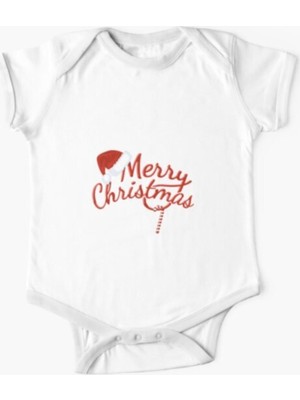 Limon Merry Christmas Yılbaşı Baskılı Bebek Zıbını