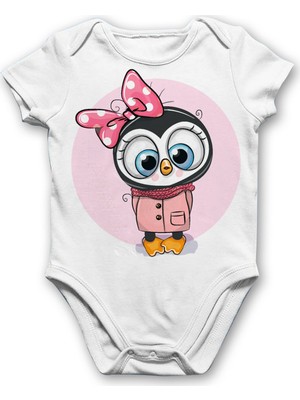 Limon Bebek Kız - Erkek Body Kısa Kollu