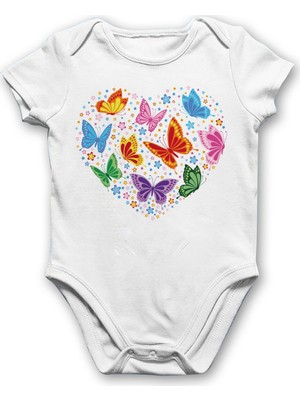 Limon Bebek Kız - Erkek Body Kısa Kollu