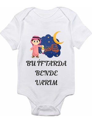 Limon Ramazan Baskılı Bebek Body Zıbın