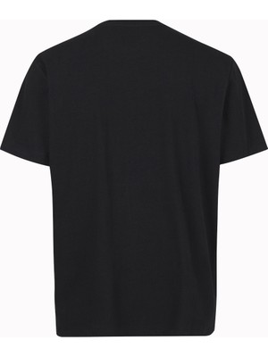 Allsaints  Erkek Bisiklet Yaka Stamplamınate Crew Tshirt MF070T U005131