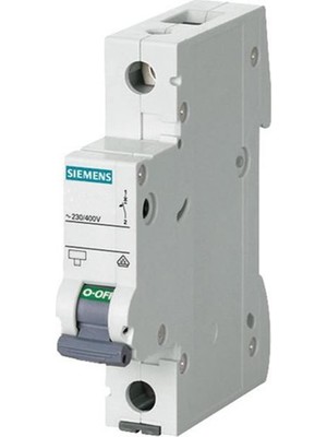 Siemens 1 x 25A Otomatik Sigorta