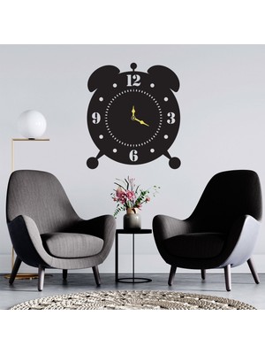 Deko Gonya Çalar Saat Tasarımlı Duvar Saati