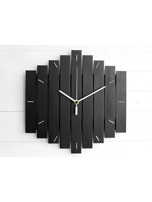 Deko Gonya   Dekoratif Ahşap Duvar Saati