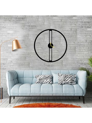 Deko Gonya Modern  Ahşap Duvar Saati