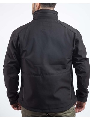 Shellht 04 Softshell Mont  Su Rüzgar Geçirmez Su Itici Gizlenebilir Kapüşon