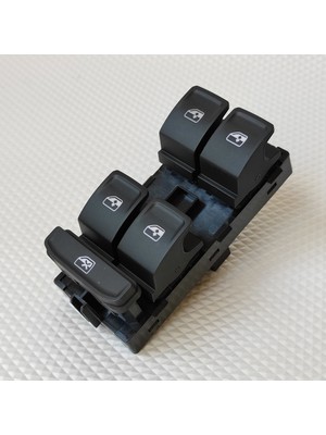 Pelit Otomotiv Polo Sol Dörtlü Cam Açma Düğmesi 5G0959857F Whs