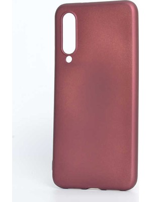 noktaks - Xiaomi Mi 9 Se - Kılıf Mat Soft Premier Silikon Kapak - Mürdüm - T7864