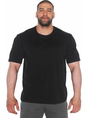 Musclecloth Feel Alive Oversize T-Shirt Siyah