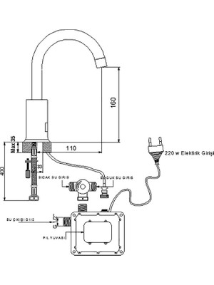 Newarc Minart Fotoselli Lavabo Bataryası 514523